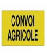 PANNEAU CONVOI AGRICOLE CLASSE 2 1200x400MM ALUMINIUM