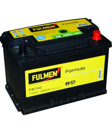 Batería de coche Fulmen FB740 Formula 12V 74Ah 680A